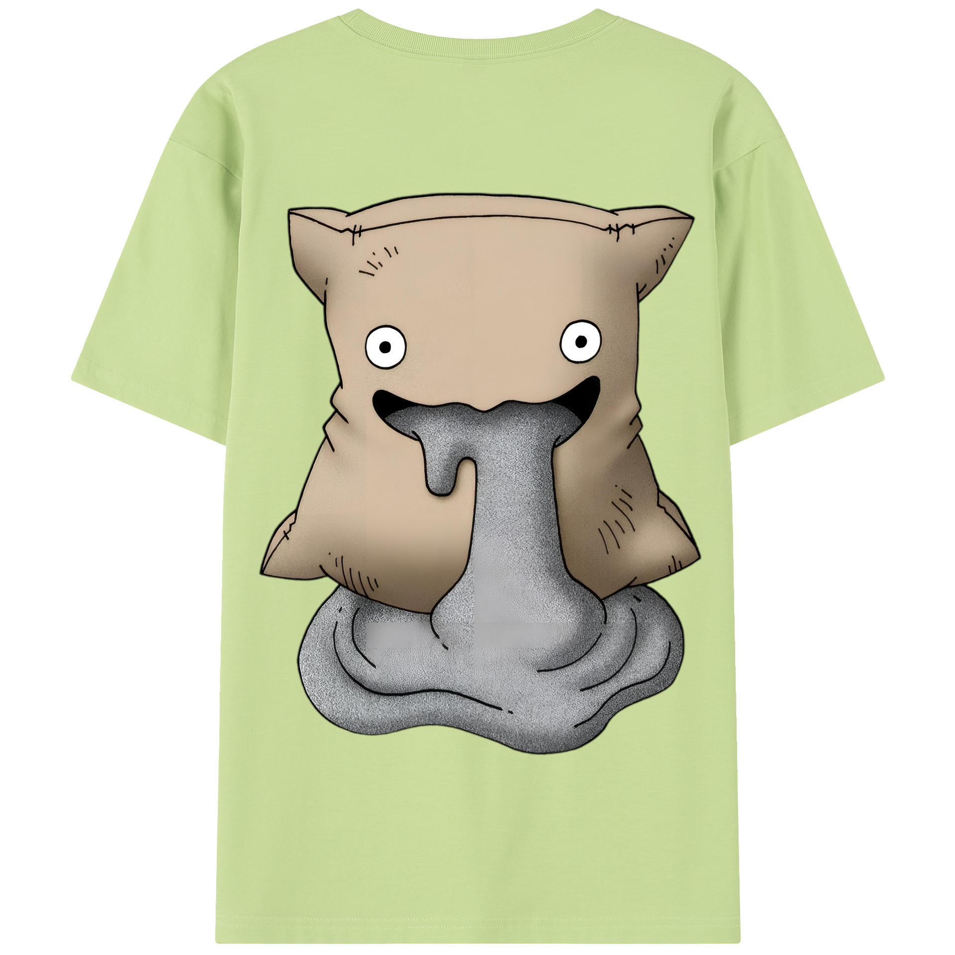 （画像用） ドラゴンクエスト Doragon Kuesuto Dragon Quest 綿100％半袖Tシャツ（背面プリント）